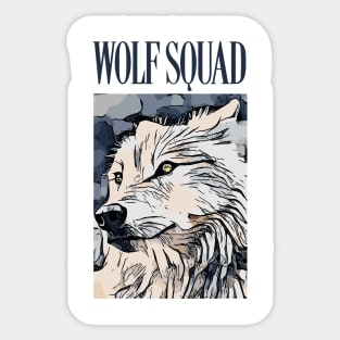 Wolf Squad Sticker